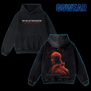 Iron Lung horror movie explained Washed Tee, They will get their execution quote Unisex Streetwear, Vintage Heavyweight Crew Neck Tee, men's t shirts