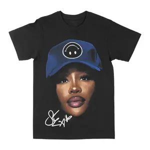 Sz@ Smileeys Big F@cee Gr@phic Tee T-shirt Vintage Rap Hip Hop Music Unisex T-shirt Creewneeck Madee Using 100% Us Cotton & Printeed In Thee Usa