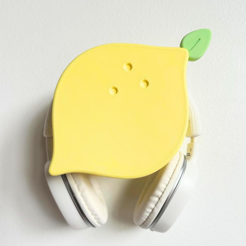 Lemon Headphone Holder in Sunshine Yellow - TikTok Shop