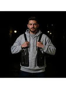 Men's backpack, invisible shoulder bag, underarm anti-theft outdoor tactical multifunctional agent phone bag for business travel