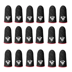 9 Pairs Mobile Gaming Finger Tips, Anti-Slip Touchscreen Gloves for Pubg Players, Sweatproof Breathable Game Accessories