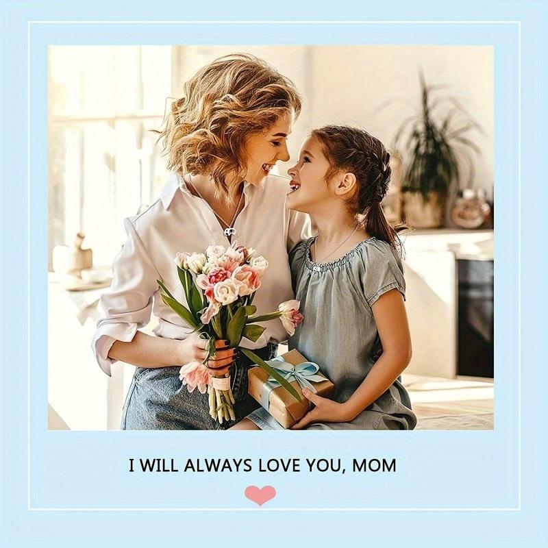 2pcs Elegant Cute Baby Elephant + Female Elephant Pendant Necklace Set, Mother and Daughter Necklace Set, Mother's Day, Birthday Party Gifts