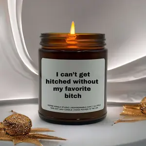 Will you Be My Bridesmaid Candle Bridesmaid Gift Personalized Maid of Honor Candle Bridesmaid Proposal Custom Bridesmaid Gifts MOH Gift Her