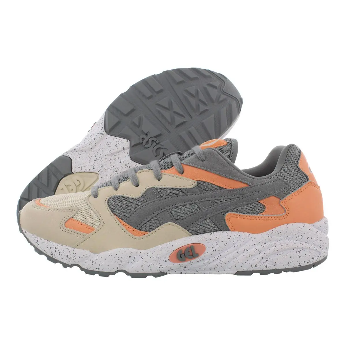 ASICS Gel-Diablo Men's Retro-Style Leather Sneaker, Cushioned Athletic Trainer for Casual Lifestyle Wear, Sports Shoes, Footwear, Walking Shoes, Closed, Running