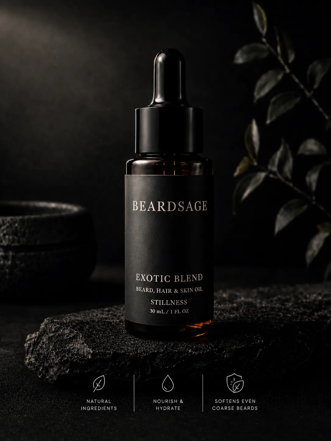 Exotic Blend Beard Oil – Deep Nourishment with Rare Botanicals | Beardsage