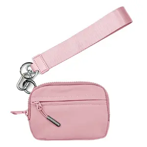 Minimalist Waterproof Nylon Wallet, Multifunctional Card Holder, Keychain, Coin Purse, Fashion Bag Charm