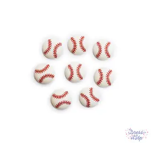 Baseballs Sports Themed Buttons
