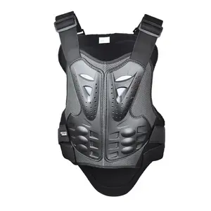 Motorcycle Chest Back Protective Vest, 1 Count Motorcycle Body Armor Protective Gear, Outdoor Driving Protective Vest for Adults