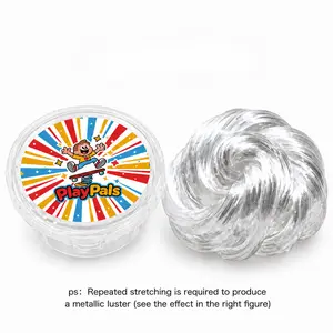 Putty Slime DIY Color Shiny Metallic  tretchableNon-Sticky Stress Relief Toy Available in 3.5oz(100g)10.5oz(300g) 17.6oz(500g) for Kids