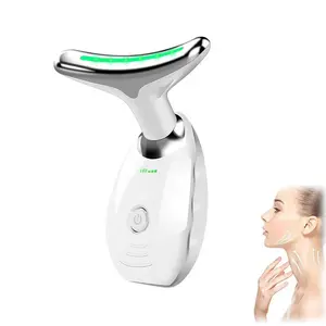 Seven Color Beauty Device, V Face Neck Massager, Lift and Tighten Facial Skin, Massage Tool, Enhance Youthful Appearance