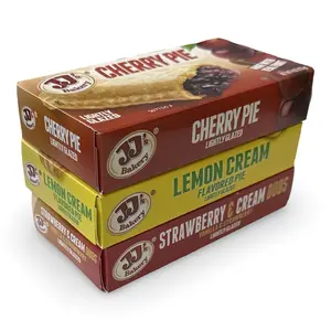 JJ's Bakery Pies Variety Pack (Lemon Cream / Strawberry Cream / Cherry) | 12 Count