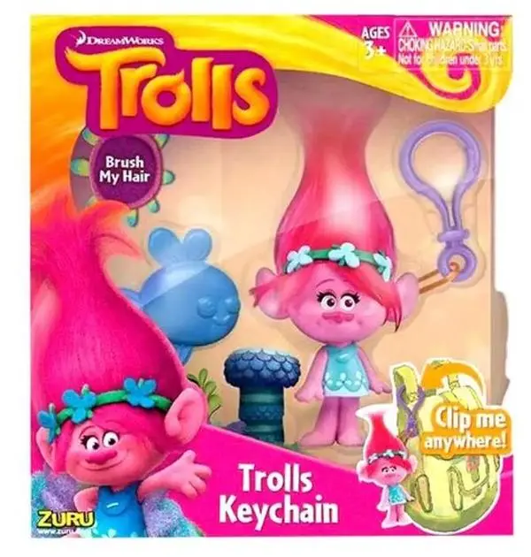 Trolls Medium Key Chain, Poppy