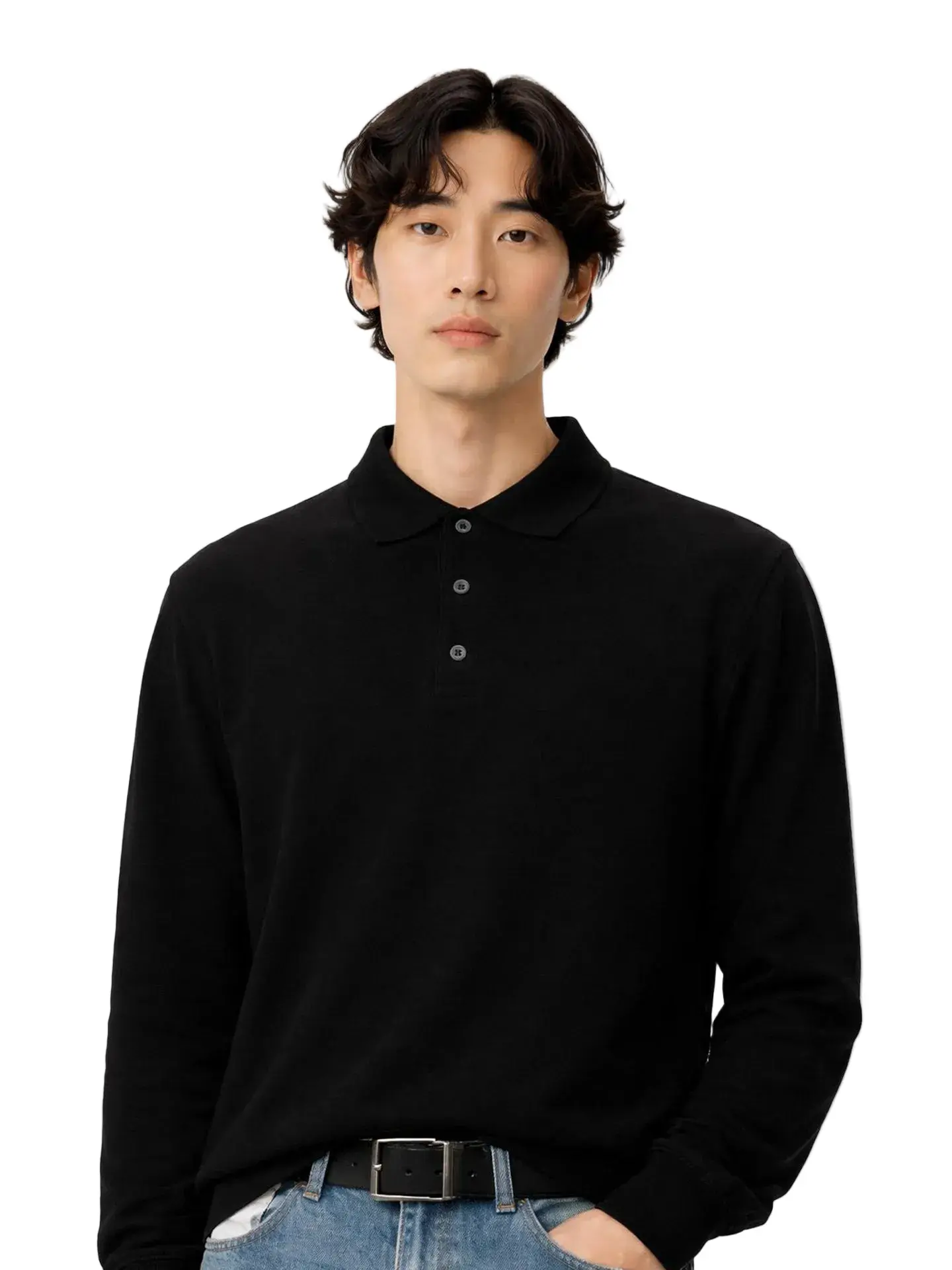 Timeless Cashmere Polo Sweater