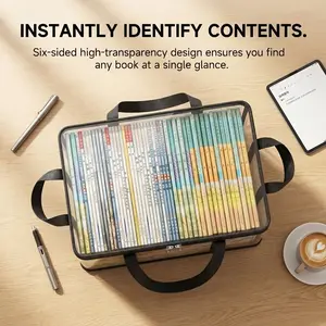 Transparent Plastic Storage Boxes Set of 1/2/3, Clear Storage Box, Flip Lid Opens 180°, Large Capacity for Books Clothes Snacks, Durable Space Saving Organizer, Home Organizer Storage, Durable Plastic Organizers
