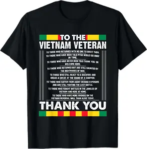 Freedom isn't Free I Paid for It Vietnam Veteran Gift Summer Casual Shortsleeve Cotton T-Shirt