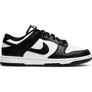 Nike Dunk Low "Panda" Black White Fashion Sneakers 100% Authentic, Athletic Shoes