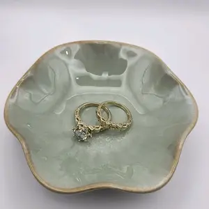 XP Wedding Ring - Elegant Gold Plated Band with CZ Centerstone for Couples-Size 7