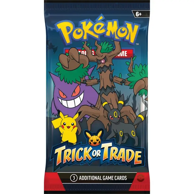 Pokmon Trick Or Trade Halloween Booster Pack - TikTok Shop Pokmon Trick Or Trade Halloween Booster Pack - TikTok Shop
