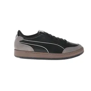 PUMA Mens Premier Court Archive Lace Up Sneakers Shoes Casual - Black