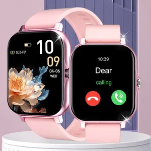 Smart Watch with Wireless Calling, Multi-Sport Modes, Call & Message Alerts, Custom Wallpaper, Compatible with iOS/android