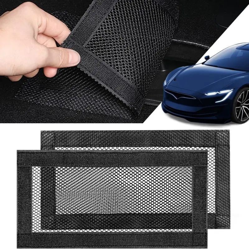 For Tesla insect protection mesh net, Compatible with Model Y//Model 3, Durable Mesh Grille Guard Bumper Cover, Easy Installation Car Front Protection Accessory