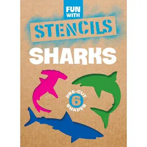 Fun with Stencils: Sharks (Dover Little Activity Books: Sea Life) Paperback – July 18, 1997