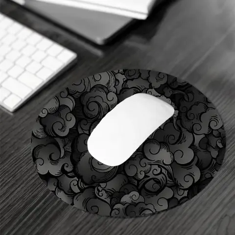 Cloud Pattern Rectangle Gaming Mouse Pad, Non-Slip Rubber Base Desk and Keyboard Mat for Home Office and Game Room, Gaming Desk Accessory, Office Desk Accessories, Desk Gadgets, Mouse Pads for Desk, Computer Accessories for Desk