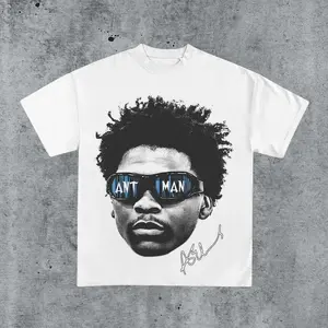 Vintage 90s Anthony Edwards ANT Man Graphic Tee | Star Basketball Streetwear Shirt