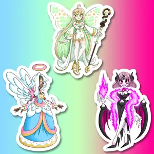 Angel Balms Three Queens Sticker Set