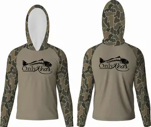 🔥OnlyReds Performance Fishing Shirts Vented Hoodie -Edition 🔥