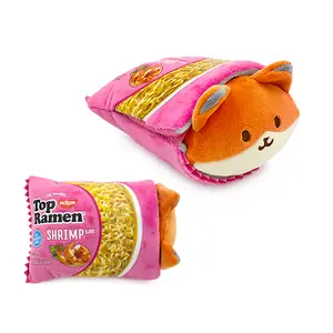 Top Ramen Shrimp Flavor Foxiroll Small Outfitz Plush