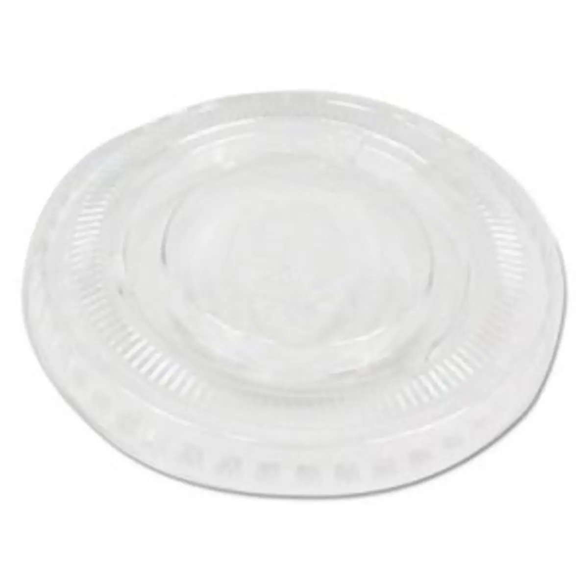 212 MAIN Boardwalk BWK 1oz Souffle & Portion Cup Lids - Leakproof Container Accessory, Transparent Secure Seal, Fits Cups & Reusable Plastic Kitchen Containers, for Festive & Party Supplies