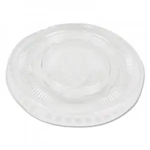 212 MAIN Boardwalk BWK 1oz Souffle & Portion Cup Lids - Leakproof Accessory, Transparent Secure Seal, Fits Cups & Reusable Plastic Kitchen Containers, Leakproof Container, Transparent Lid for Festive & Party Supplies, Transparent Lid Container
