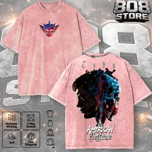 VINTAGE TEE | Cody Rhodes WASH TShirt, Wrestler Shirt, WWE Shirt, Unisex T-Shirt, men gifts Menswear Underwear Classic Cotton Top Prints Streetwear