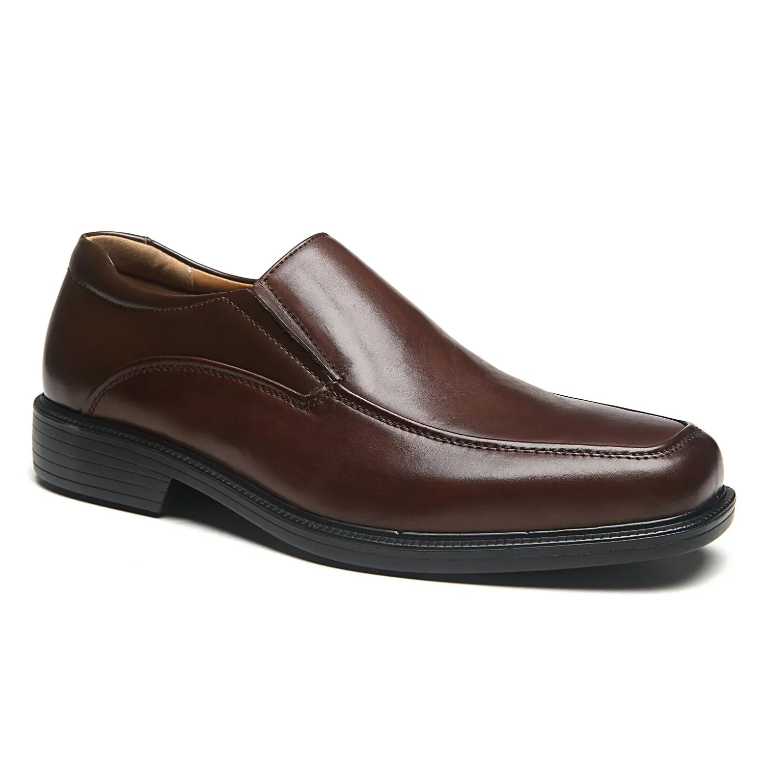 Men's Wide Width Oxford Shoes (EEE) — Brown