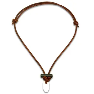 Bushcraft™ Fire Starter Leather Necklace