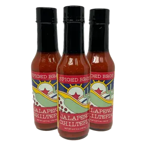 Spiced Bros - Jalapeño Chiltepin Hot Sauce 3 pack
