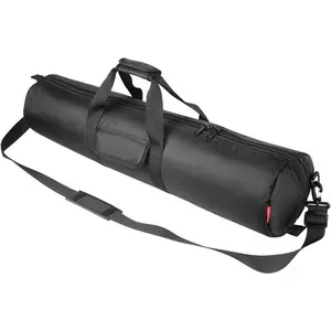 Tripod Carrying Case Bag 31.5X7X7In/80X18X18Cm Heavy Duty with Storage Bag and Shoulder Strap Padded Carrying Bag for Light Stands, Boom Stand, Tripod,Mic Stand and Tent Pole