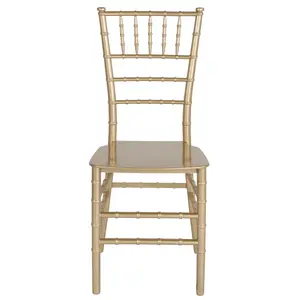 OpuLux Events Gold Resin Chiavari Chair – Where Elegance Meets Durability