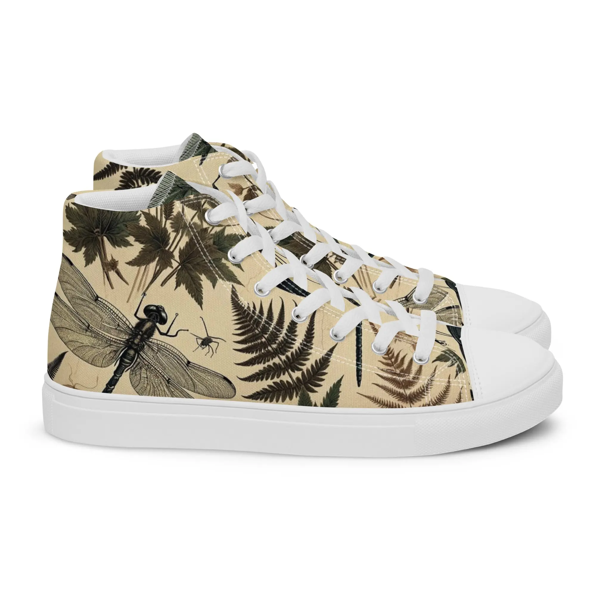 Dragonfly Canvas High Top Shoes