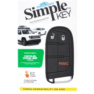 Chrysler, Dodge, Jeep and Ram Simple Key Programmer for Smart Key Fob (CDSK-E3Z0SK-KIT)