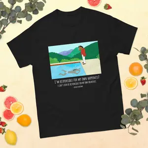 Bojack Horseman Shirt, Im Responsible For My Happiness Bojack Quotes Unisex Shirt, Bojack Horseman Tee
