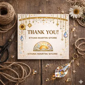 THANK YOU CARD by ETHAN MARTIN STORE