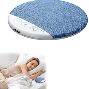 Pillow Speaker, Sleeping Companion with Noise Timer, Mini Portable Under Pillow Speaker, Stereo Bass Headset for Side Sleepers