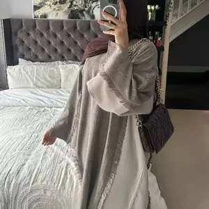 Ruffle Abaya, Women's Everyday Wear Islamic Modest Clothing