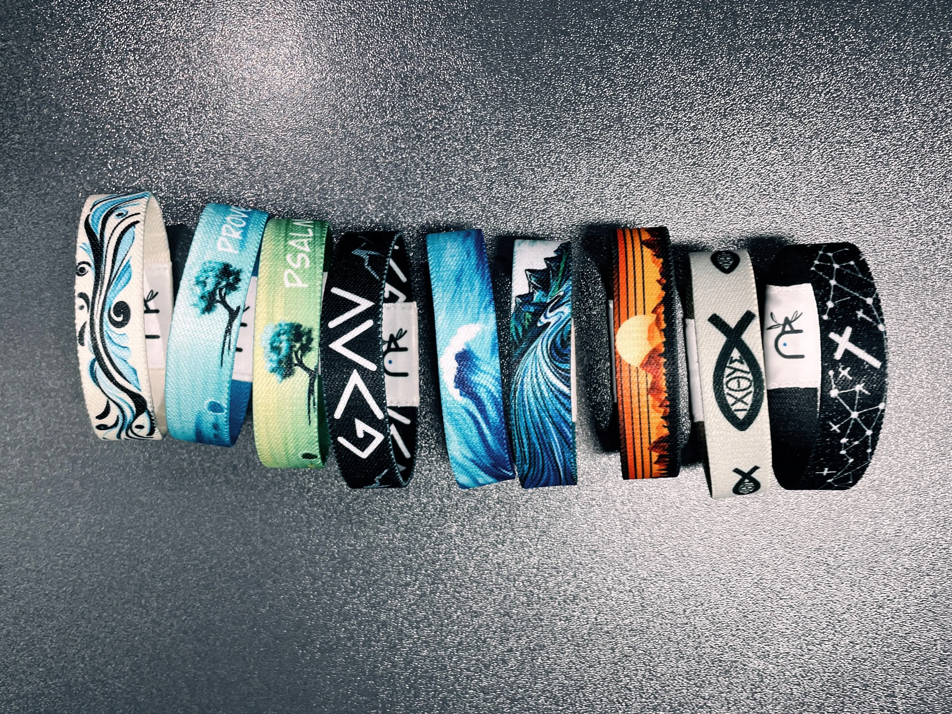 【EWOPT】Daily Bible Verse Bracelet-Powered By Faith