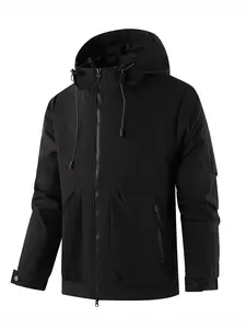 OOTD Unisex Outdoor Hardshell Jacket for Spring/Autumn – Versatile Couple Travel Hiking Casual Sports Outerwear