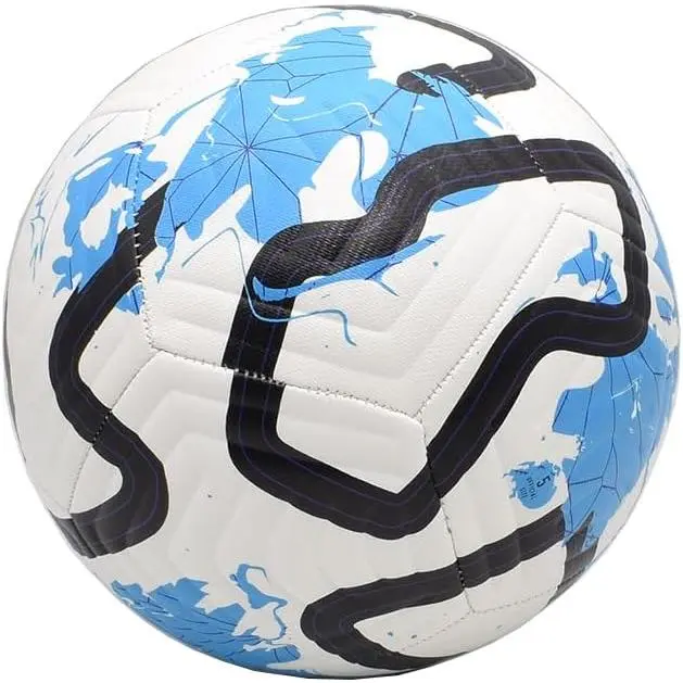 Soccer Ball Size 5 with Pump Needle PU Leather Football