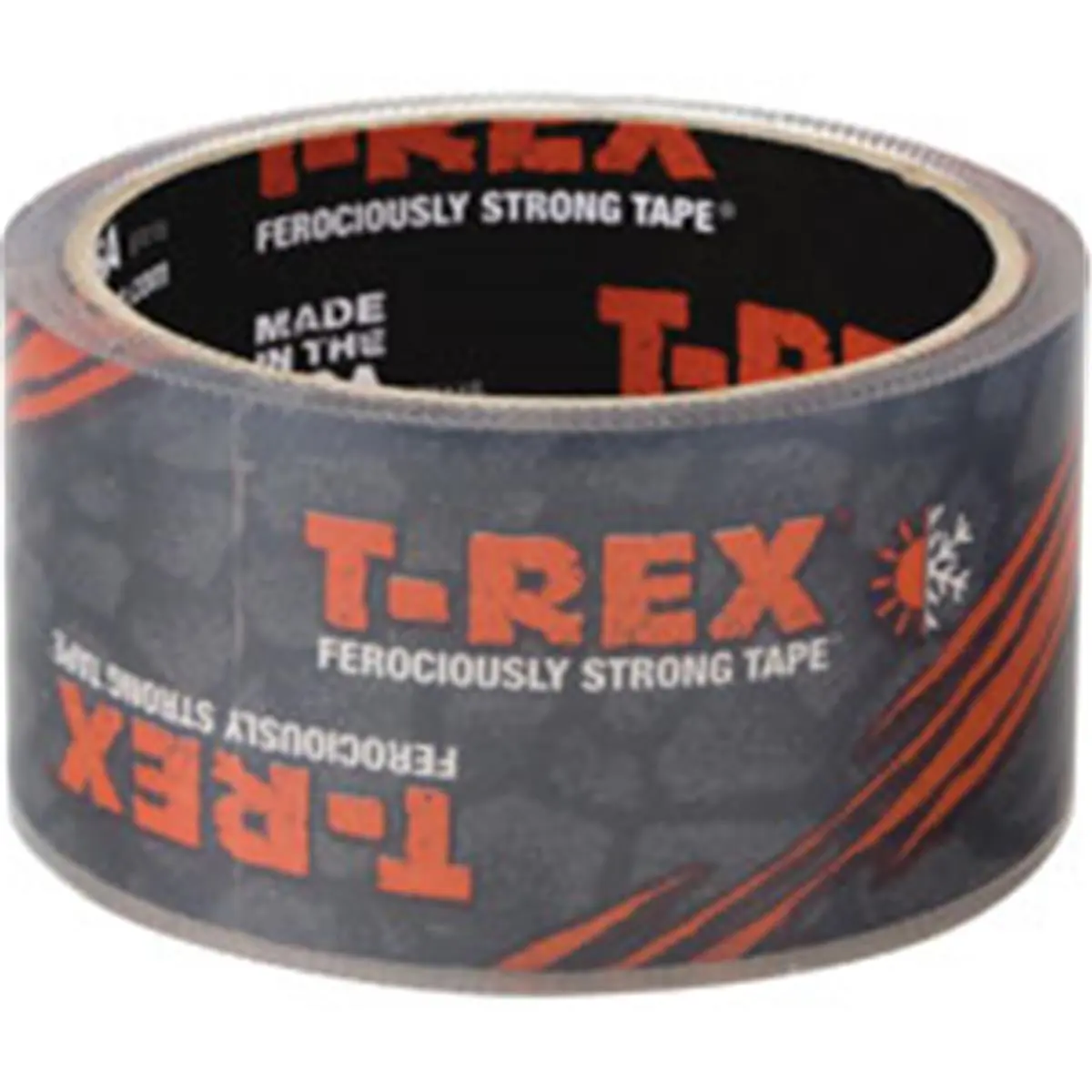 212 MAIN Duck Brand DUC241535 T-Rex Repair Tape - Clear, Waterproof, Hand-Tearable, Durable Puncture-Resistant Backing, Long-Lasting Holding Power Home Improvement Building Supply for Roofing & Flooring, All-Weather
