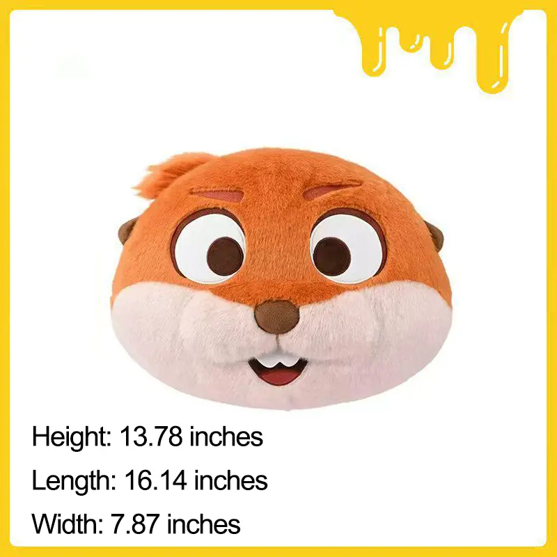 Mabel Cute & Cozy Beaver Plush Pillow Toy